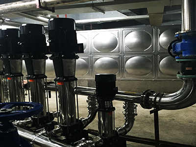 變頻恒壓設(shè)備+水箱