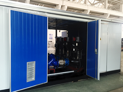 一體化箱式無(wú)負(fù)壓加壓泵房水泵室DC-1圖1