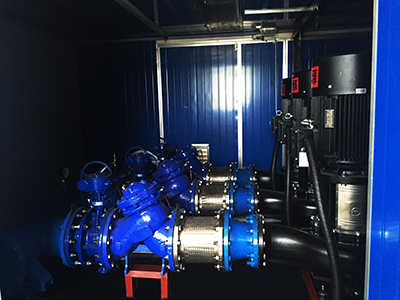 一體化箱式無負(fù)壓加壓泵房DC-1水泵室圖2